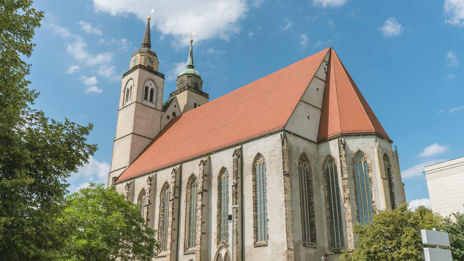 Die St. Johns Kirche in Magdeburg