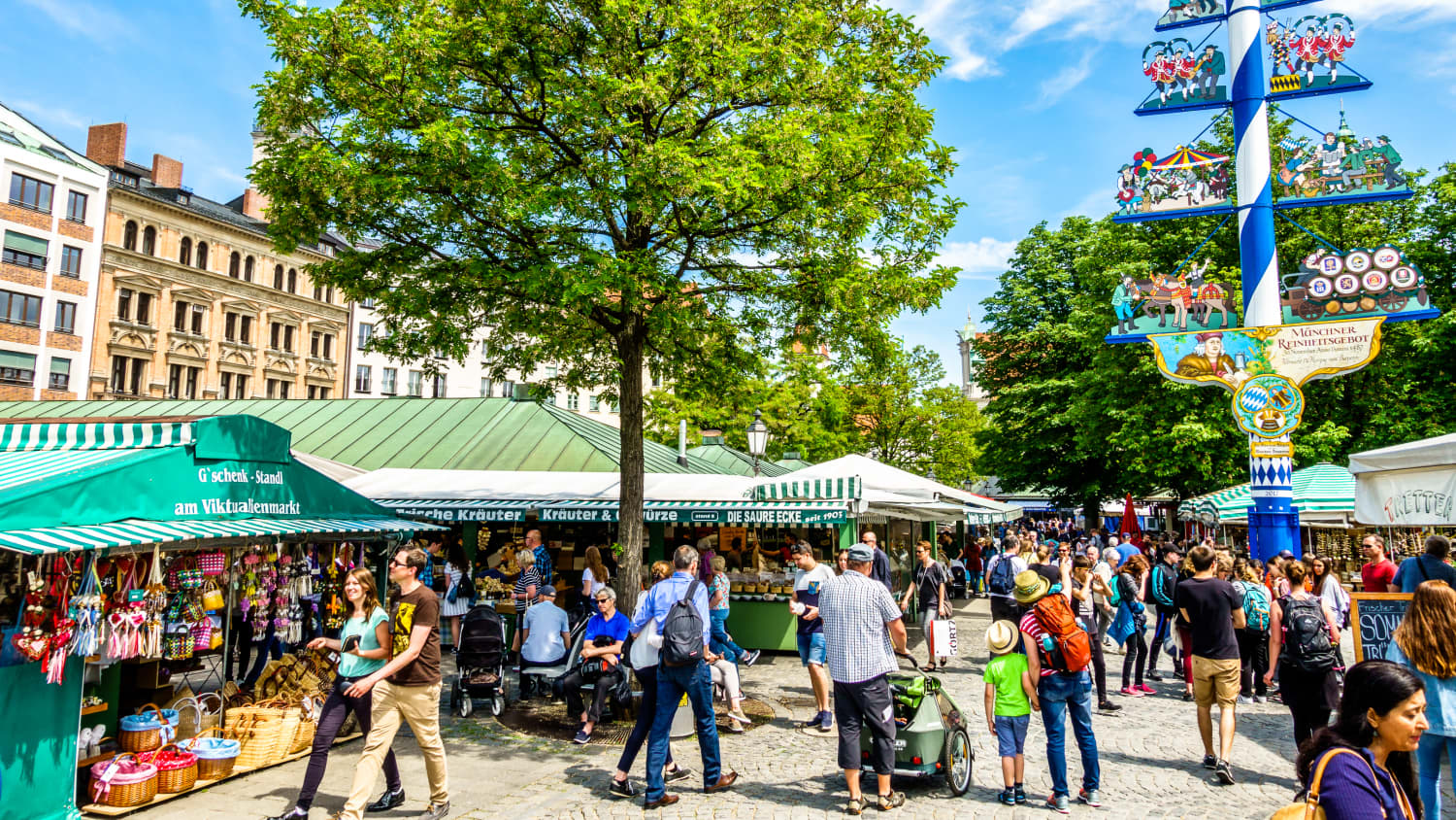 Viktualienmarkt in München