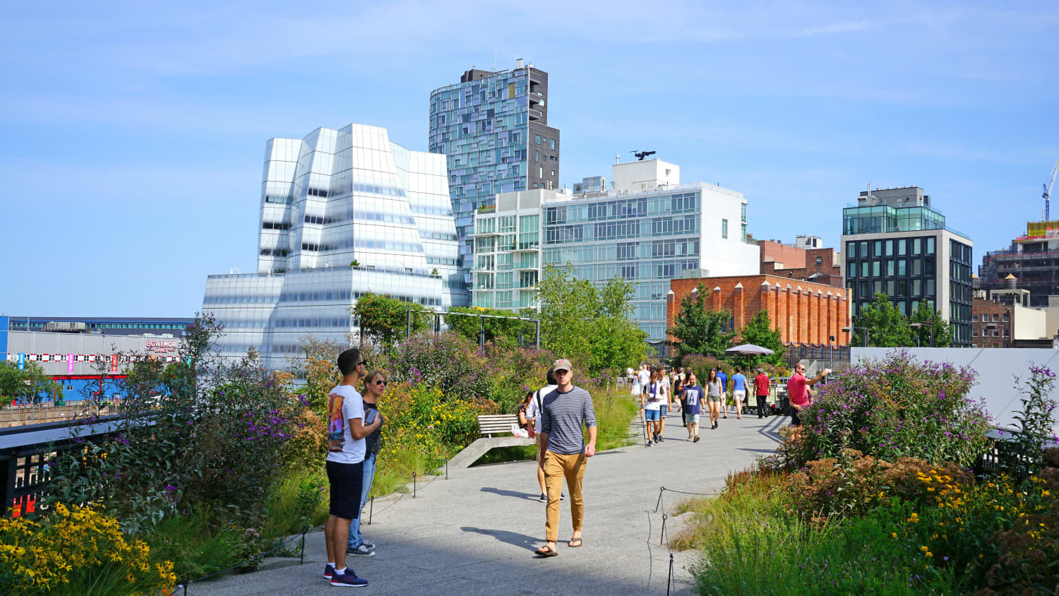 Der High Line Park in New York