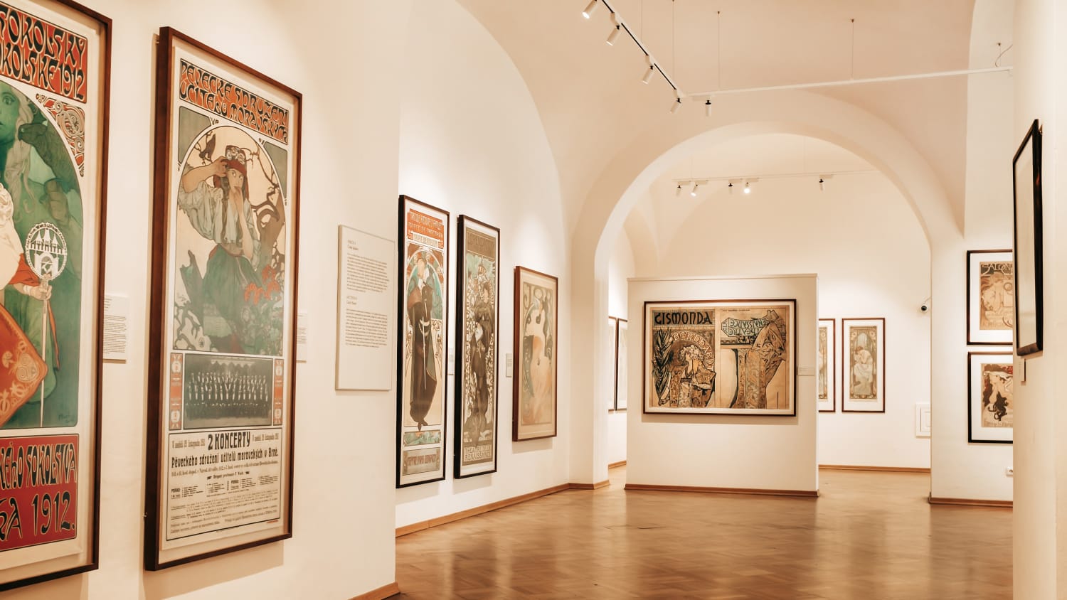Ausstellung im Mucha Museum in Prag