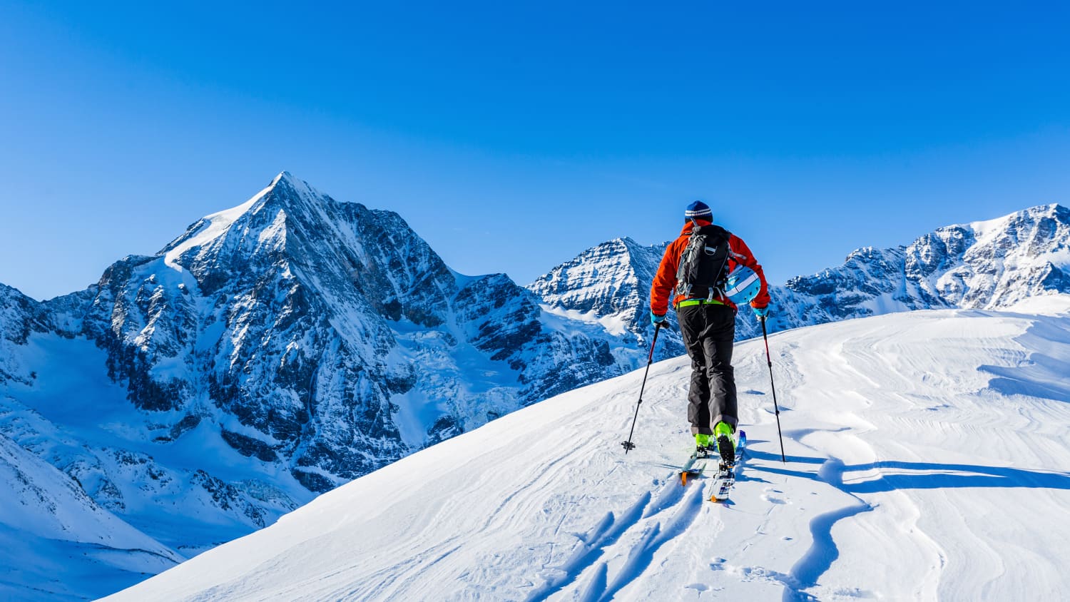 Skitour im Skigebiet Sulden in Südtirol
