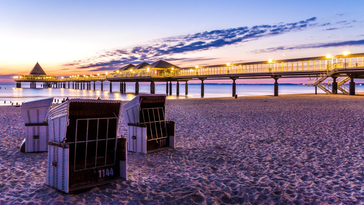 Strand von Heringsdorf auf Usedom