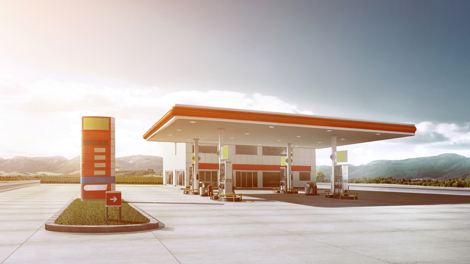 Tankstelle