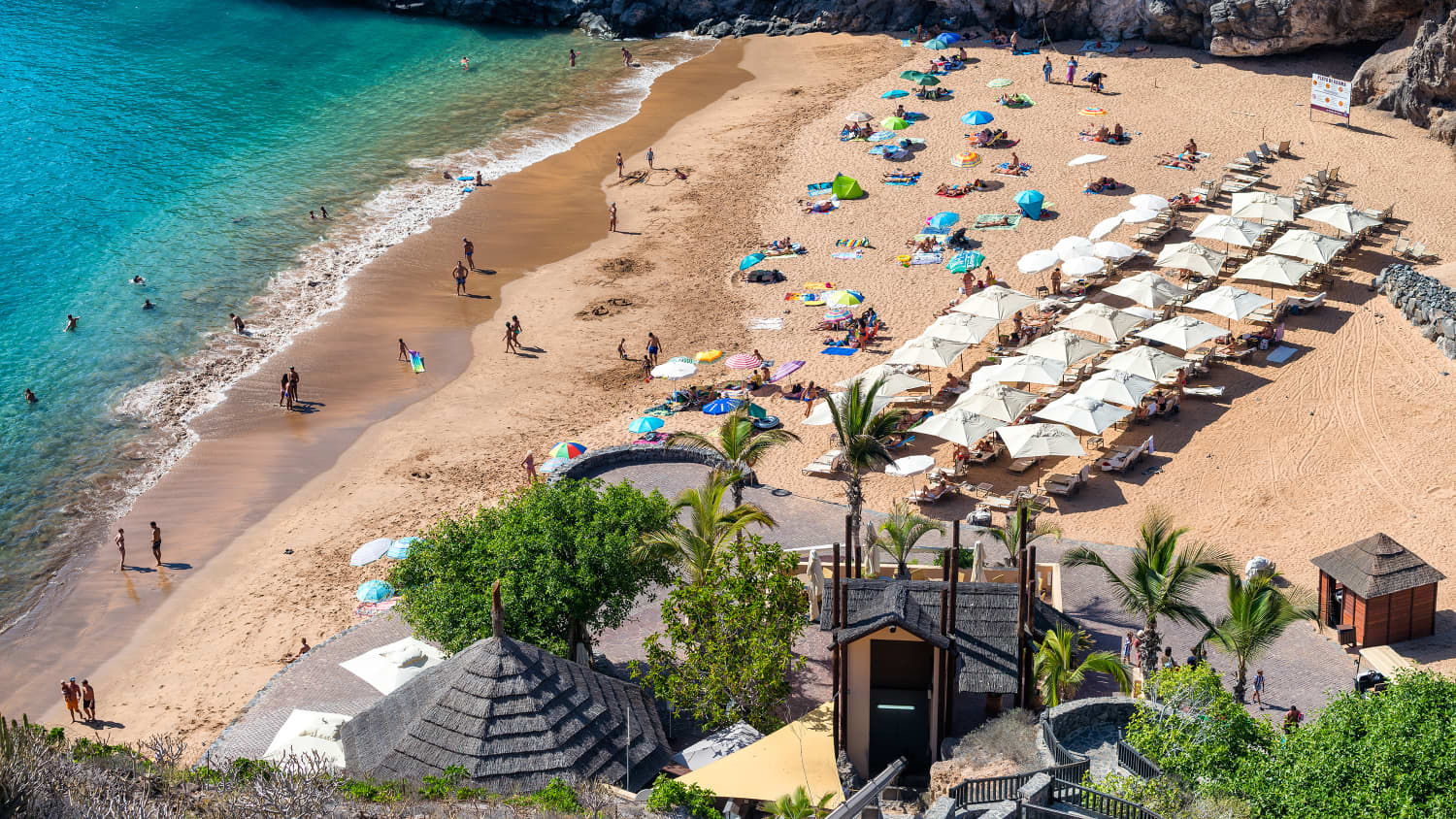 Der Playa Abama auf Teneriffa