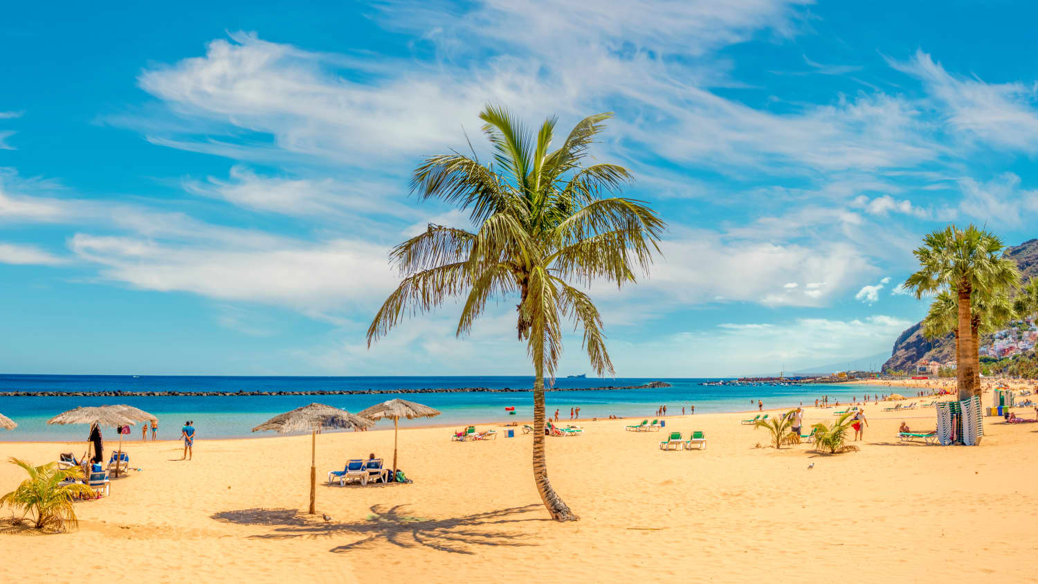 Der Playa Teresitas auf Teneriffa