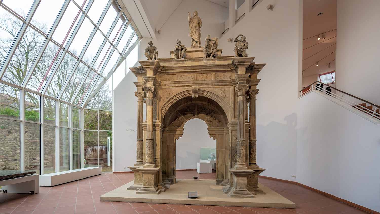 Ausstellungsstück im Rheinischen Landesmuseum in Trier