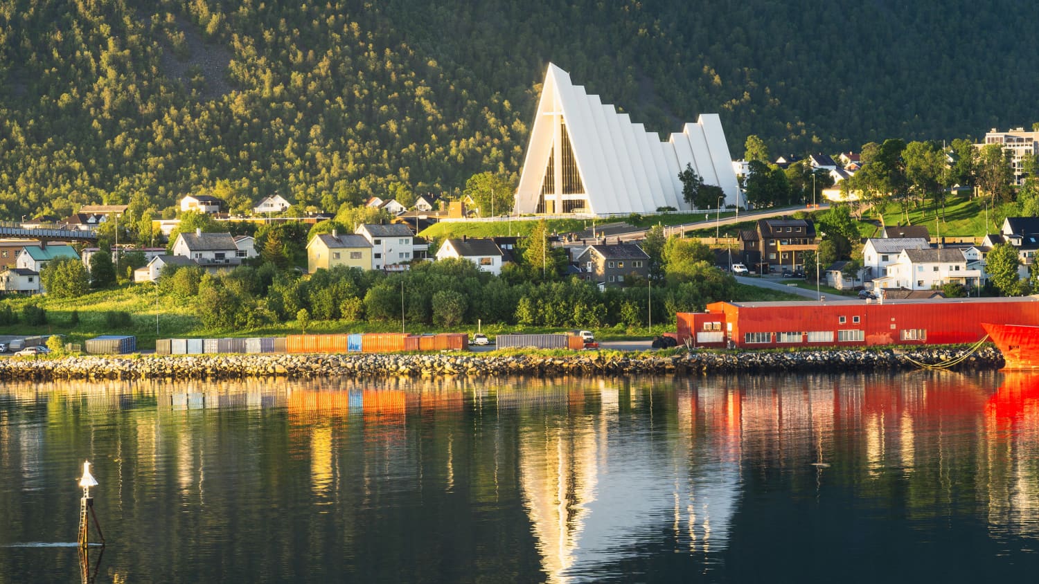 Eiskathedrale in Tromsø