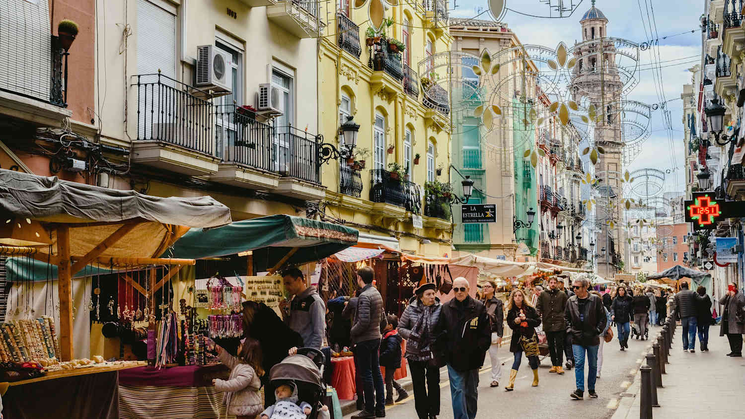Aufnahme des in Valencia