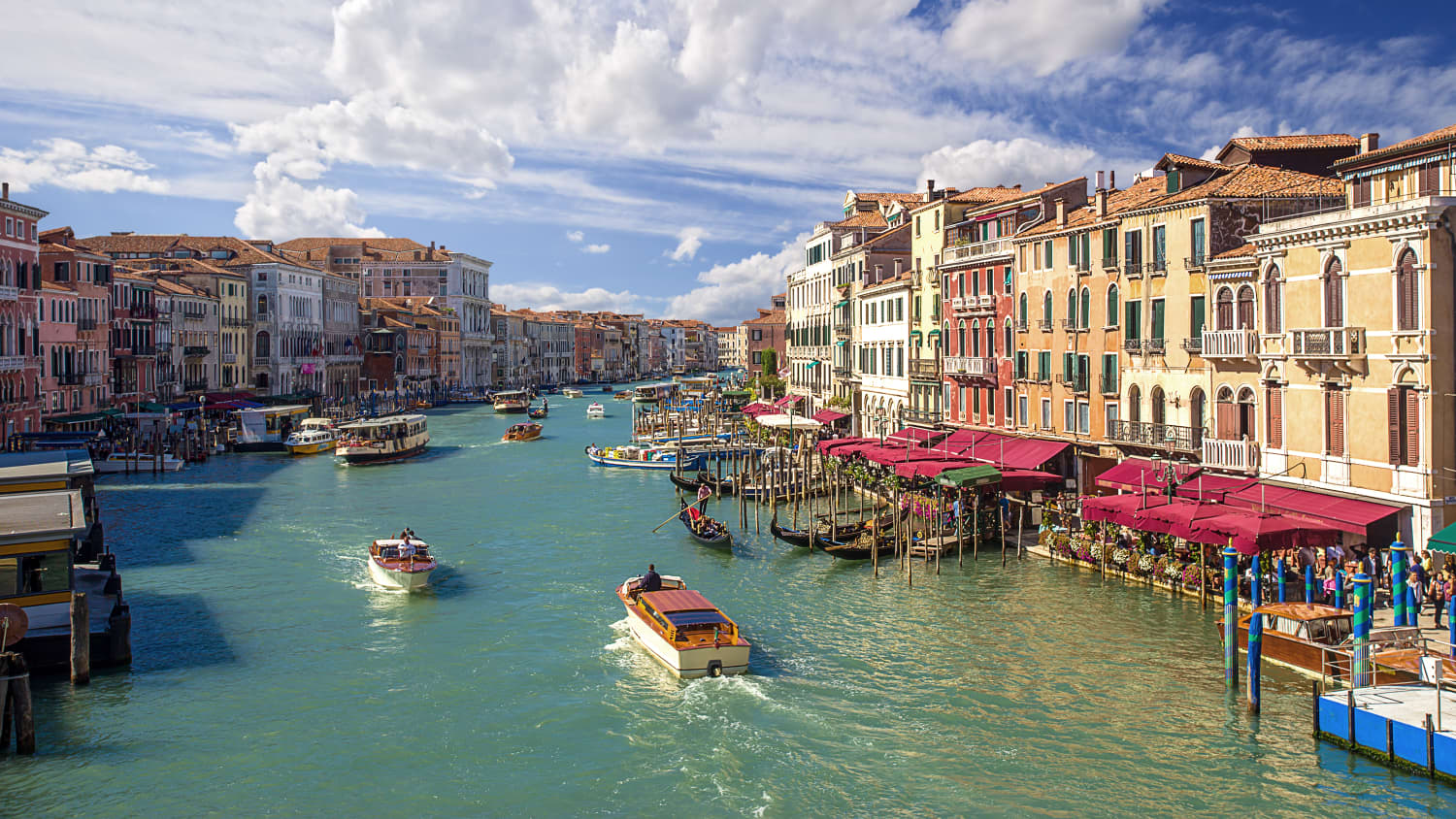 Der Canale Grande in Venedig
