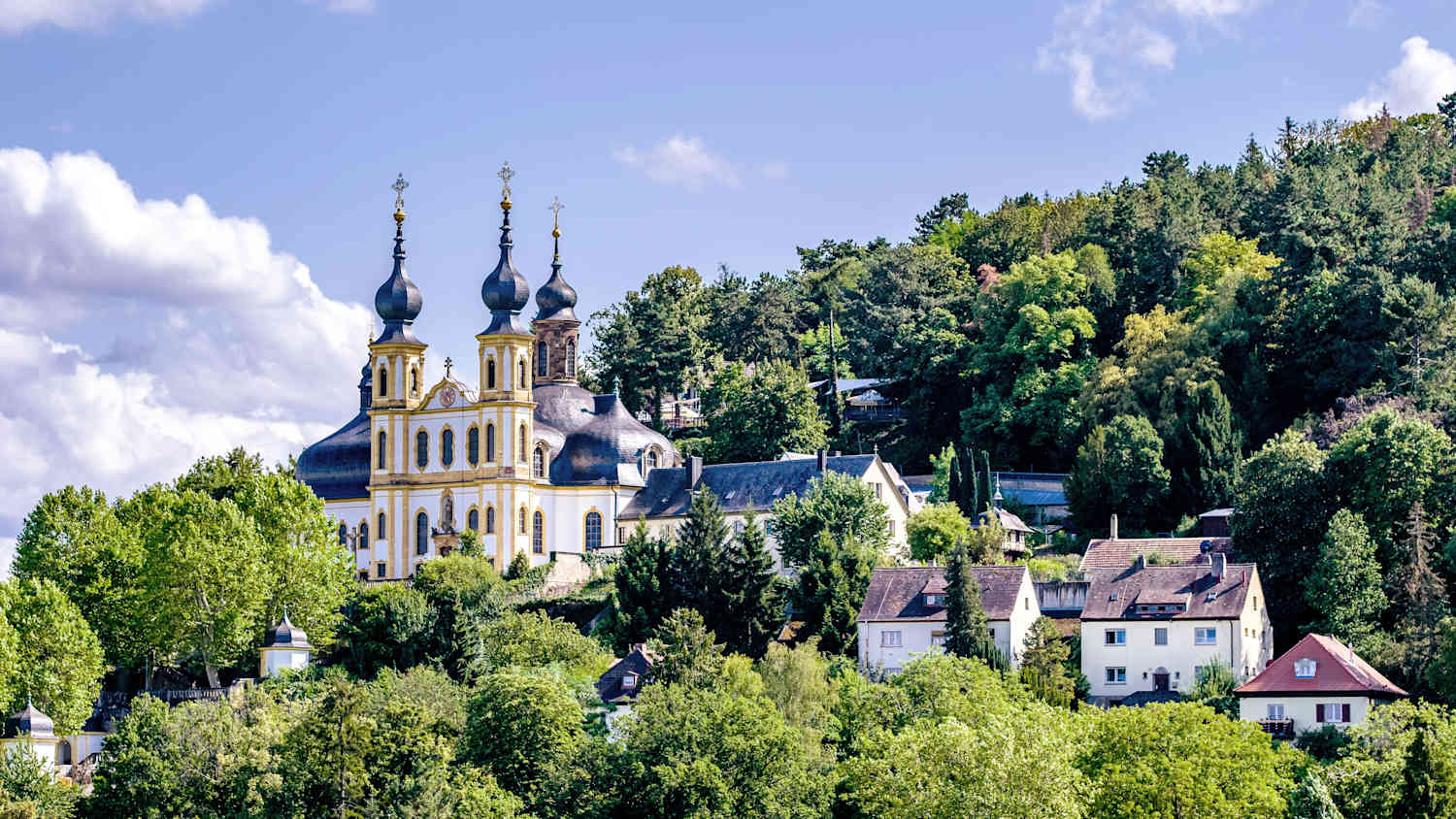 Die Wallfahrtskirche Käppele in Würzburg
