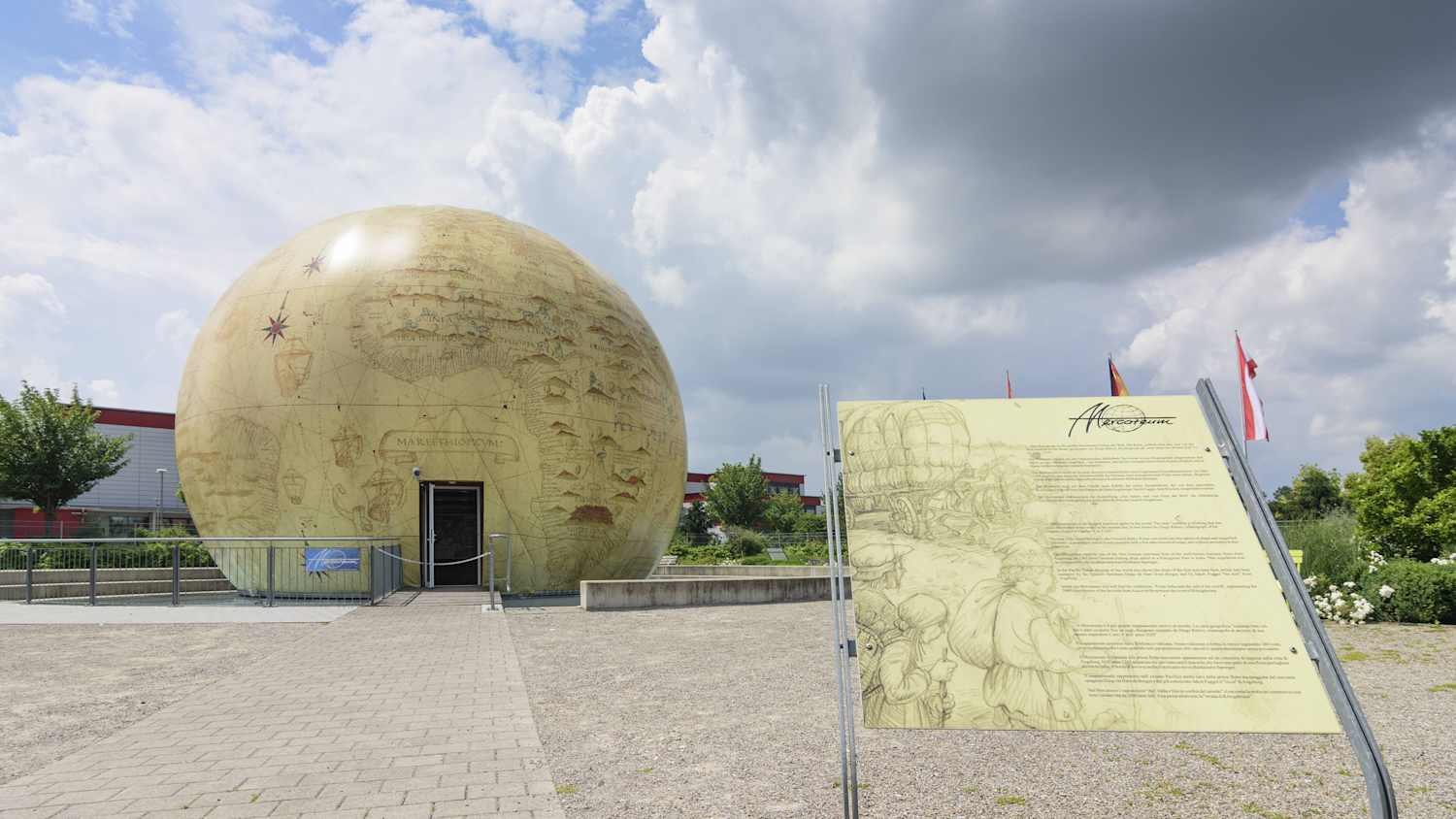 Außenansicht des Museum Mercateum