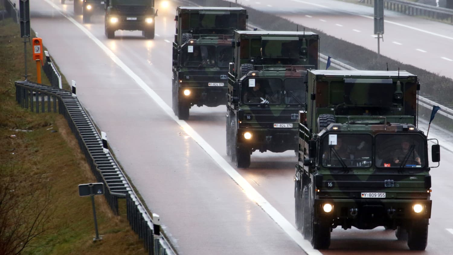 Bundeswehrkolonne
