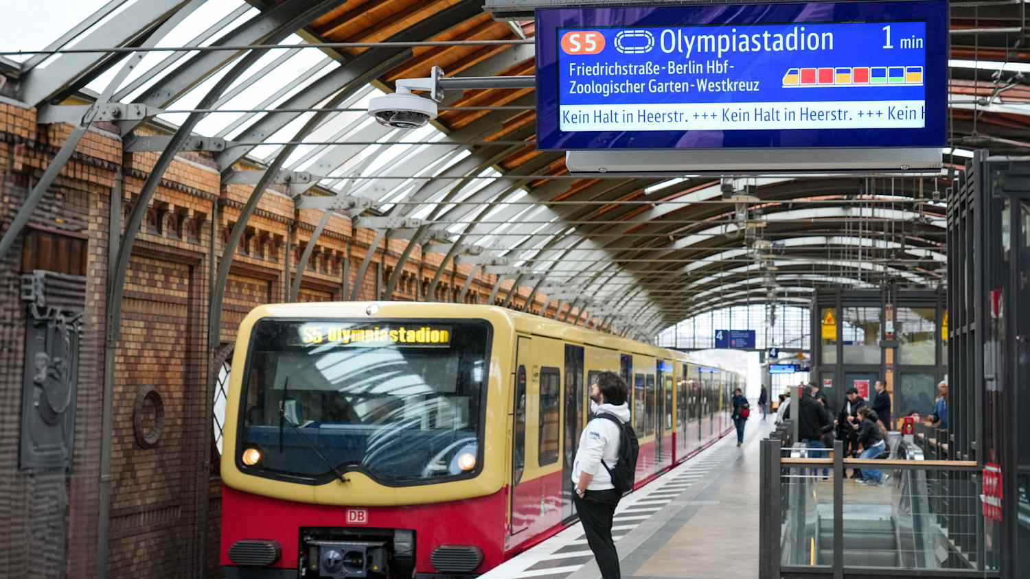 Die neue Echtzeit-Auslastungsanzeige der Berliner S-Bahn