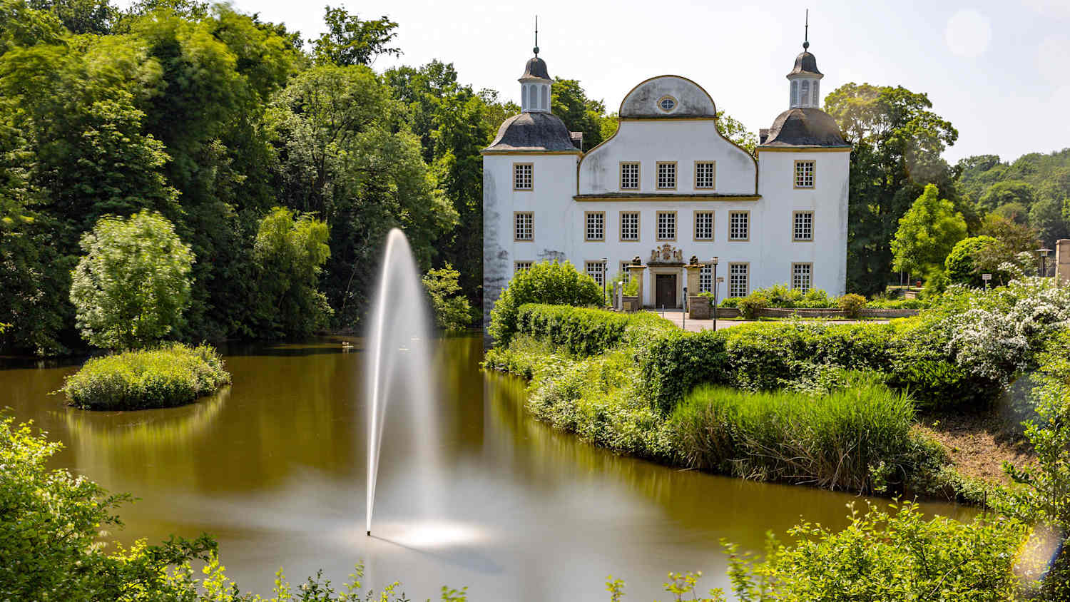 Außenansicht des Schloss Borbeck