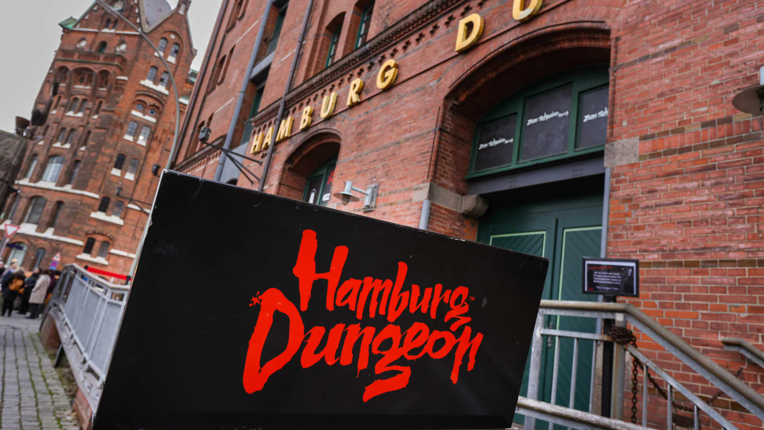 Eingang zum Hamburg Dungeon