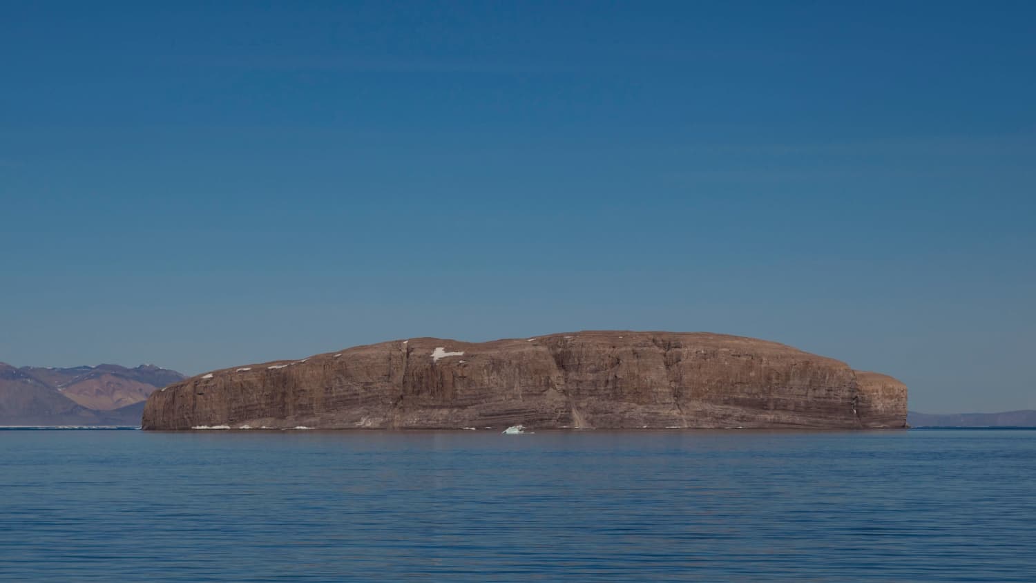 Blick auf die Hans-Insel