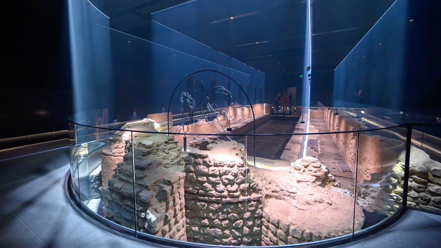 Ausstellung im London Mithraeum
