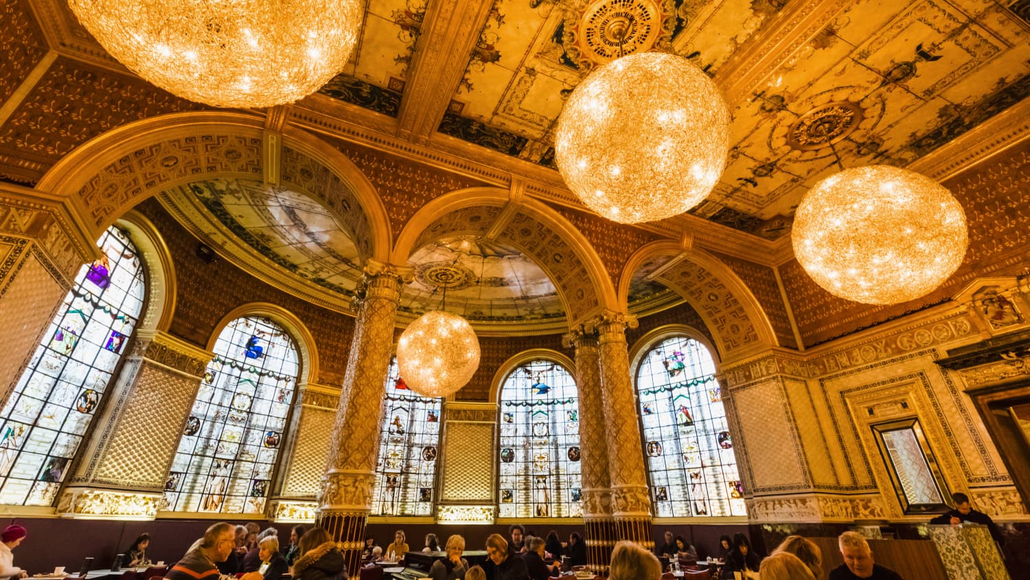 Cafe im Victoria Albert Museum