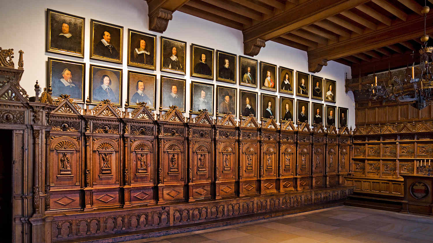 Friedenssaal im Rathaus in Münster