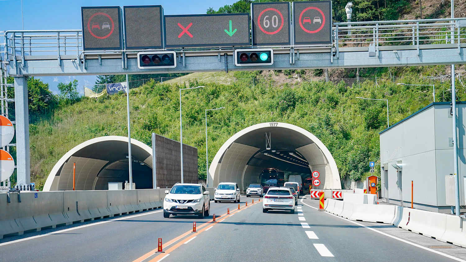 Reiseverkehr am Tauerntunnel