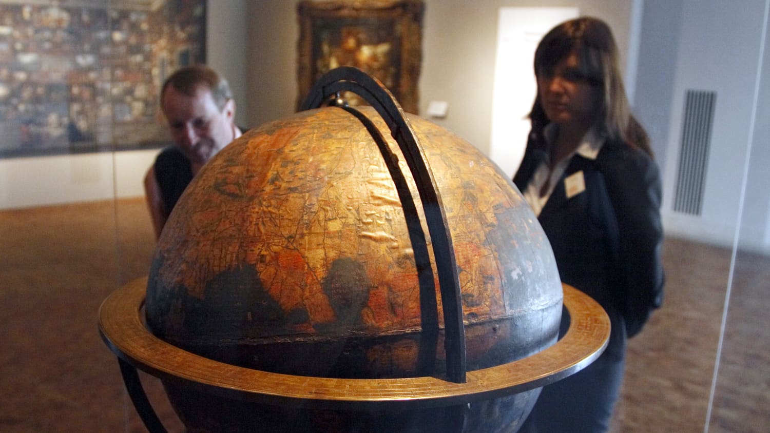 Alter Globus im Germanischen NAtionalmuseum in Nürnberg