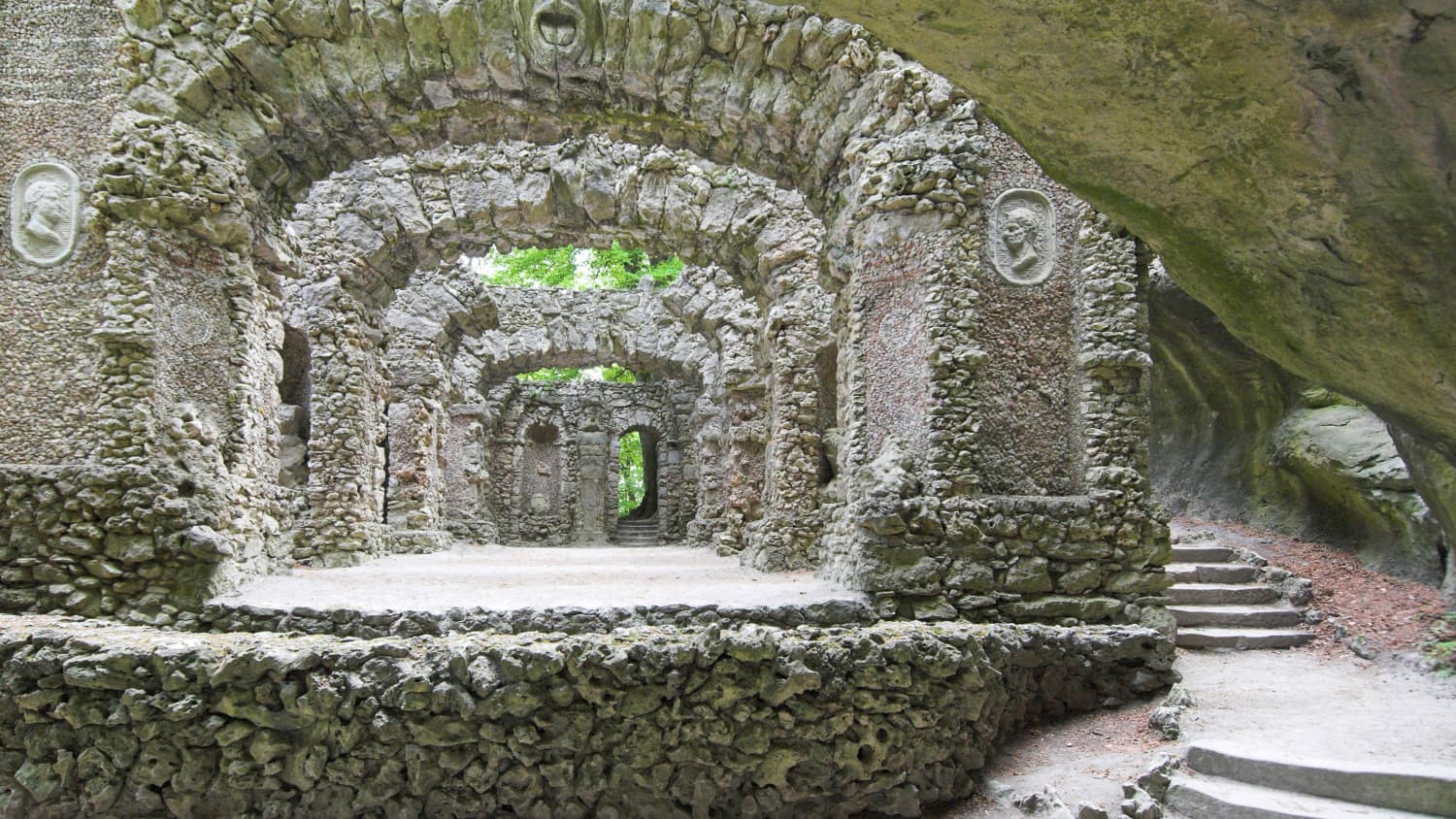 Ruinentheater in der Eremitage in Bayreuth