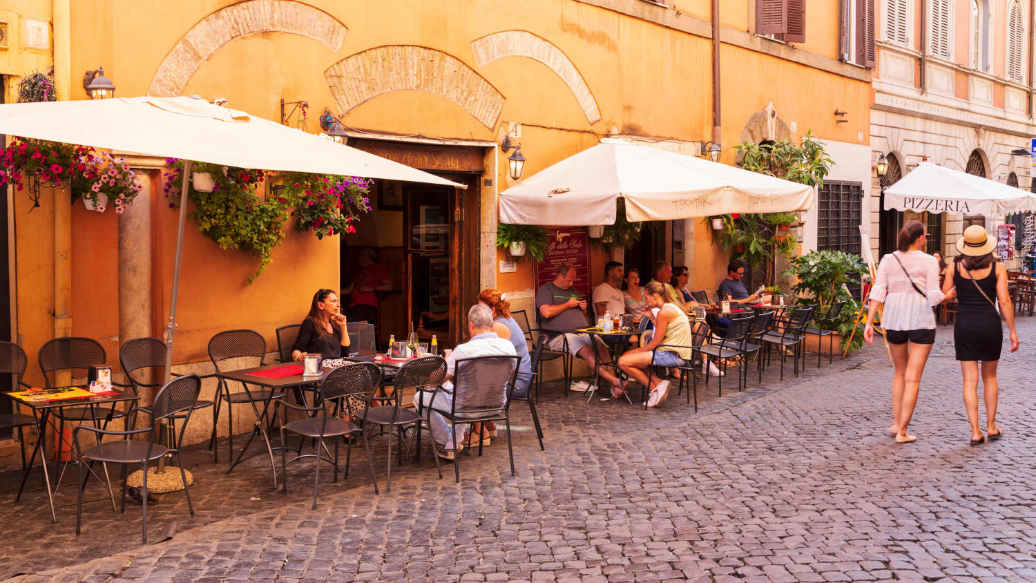 Bar im Trastevere Viertel in Rom