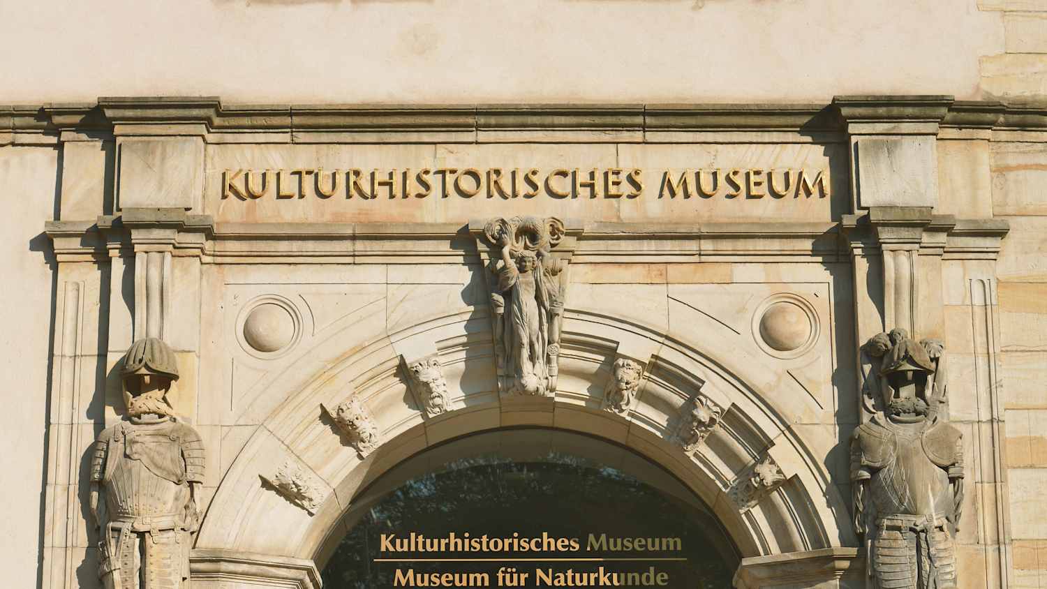 Der Eingang des Kulturhistorisches Museum Magdeburg