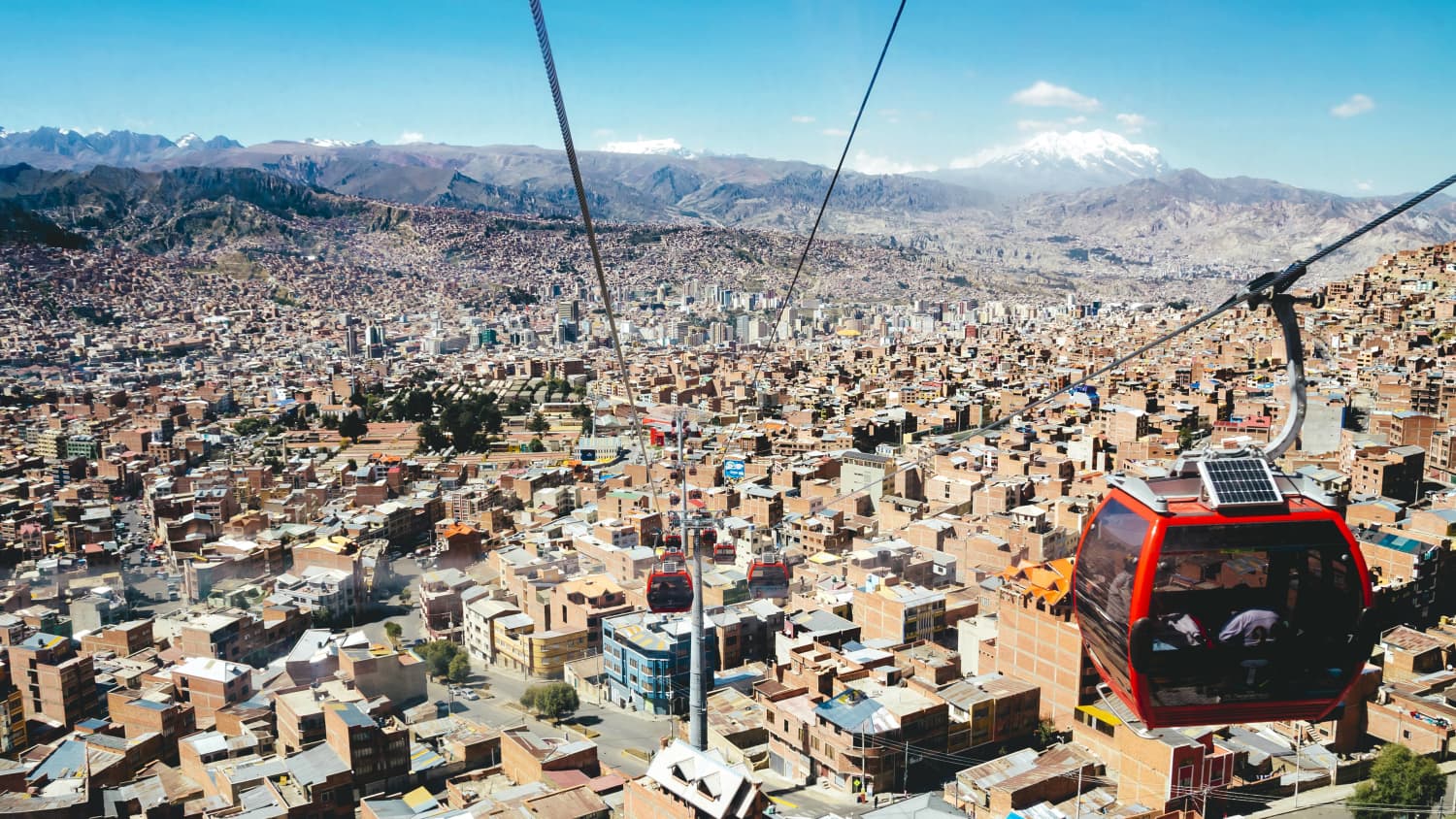 Seilbahn in La Paz