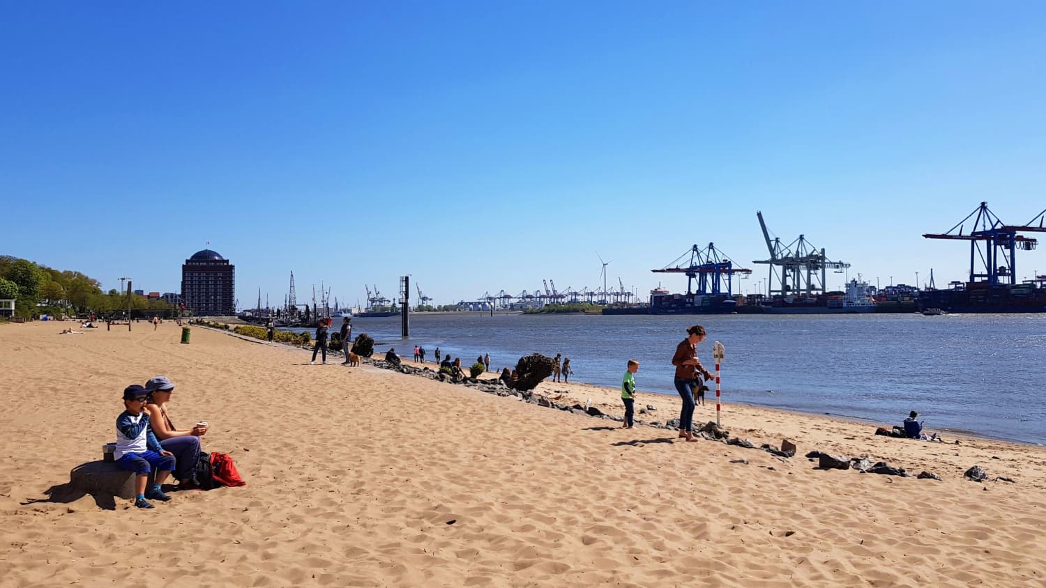 Elbstrand in Hamburg