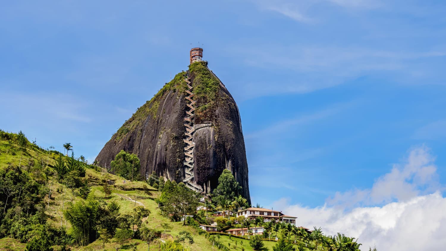 Treppe am Penon de Guatape