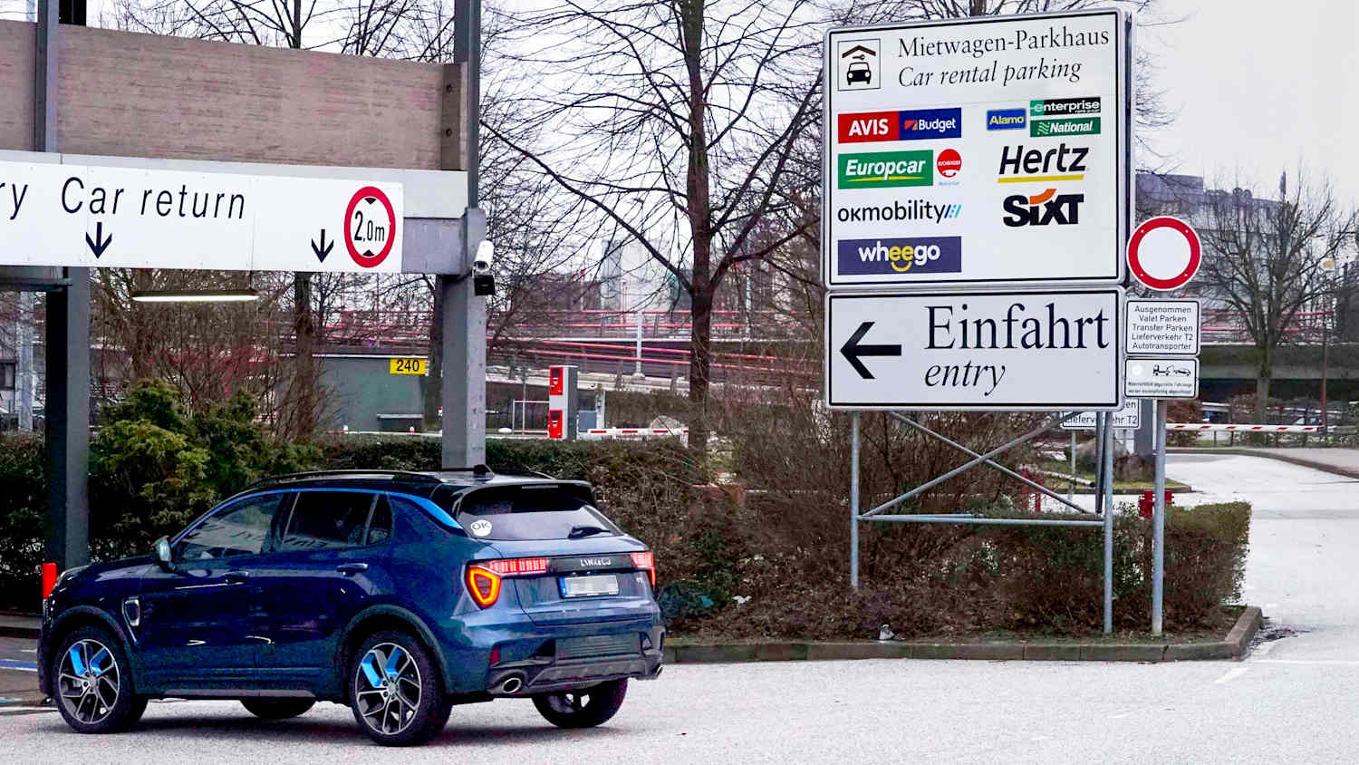 Hamburg Flughafen Mietwagen Rückgabe Adresse
