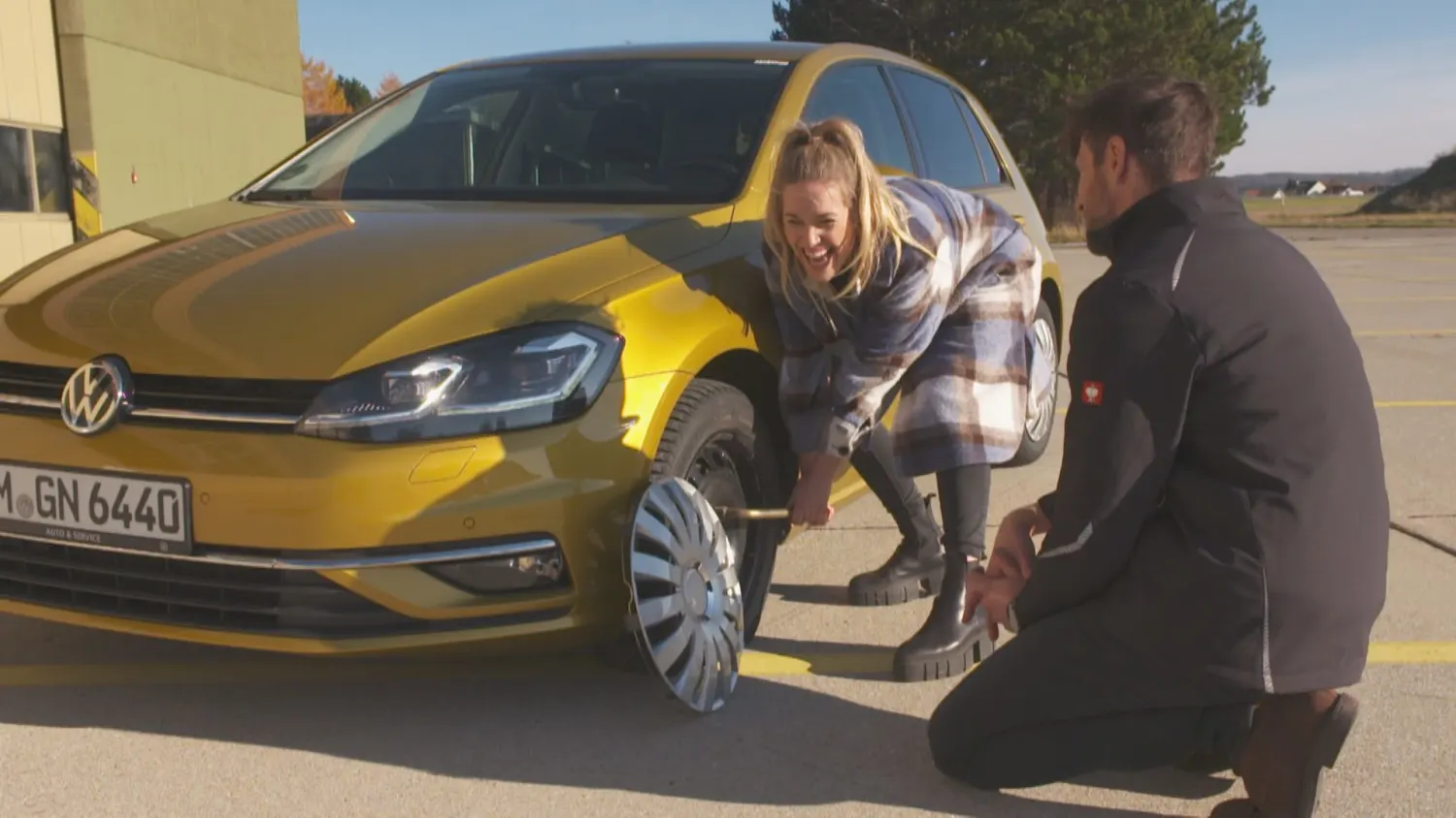 VW Reifenpannenset Reifendichtmittel reifenreparaturset Auto in