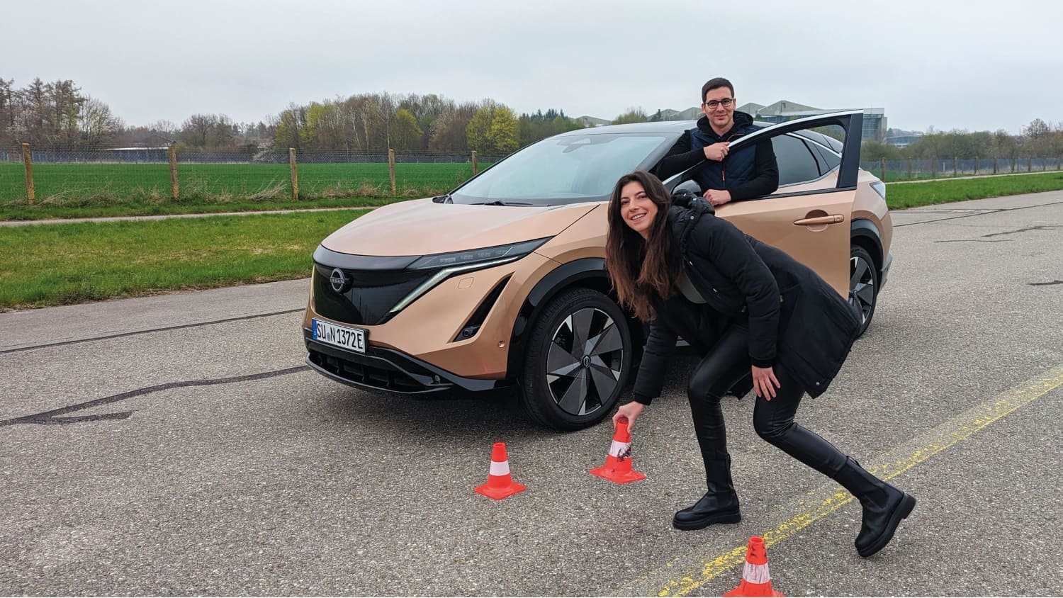 Nissan Ariya im Test: Futuristisches Elektroauto mit jeder Menge Platz