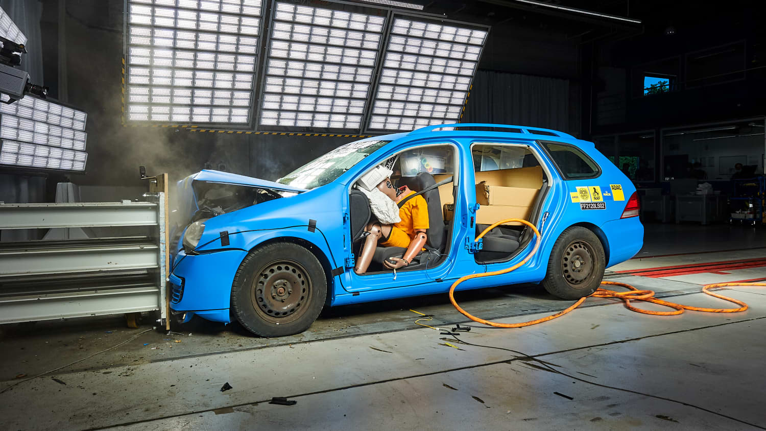 4 HAKEN Auto Kofferraum Ladung Netz für Volkswagen – Grandado