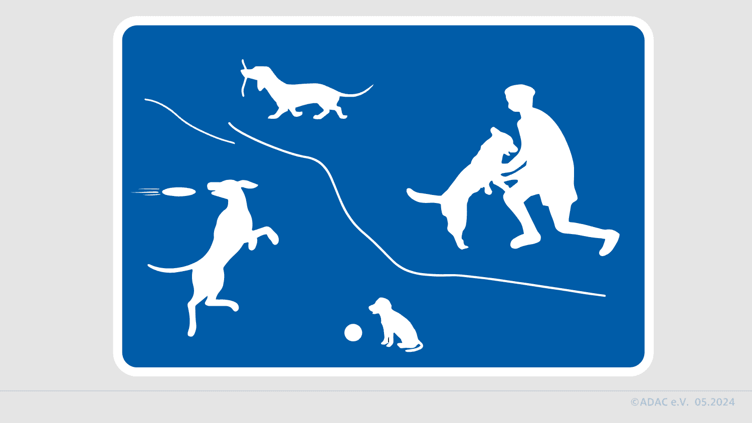 Hinweisschild-Hundespielplatz-Hundewiese
