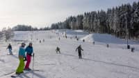 Skifahrer Thüringer Wald Masserberg
