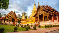Tempel in Chiang Mai in Thailand