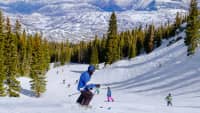 Skifahrer in Colorado