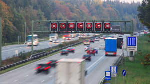 Verkehr auf deutscher Autobahn