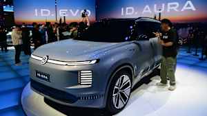 Eine VW Era Studie auf der Shanghai Autoshow