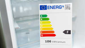 Aufnahme der Energieeffizienzklasse F