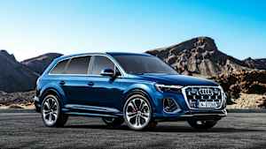 Aufnahme des Audi Q3 Facelift