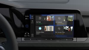 We Connect Shop in einem Volkswagen