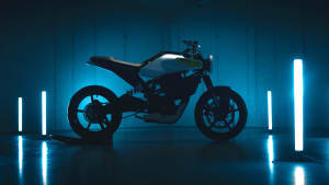 Seitenansicht der Husqvarna E-Pilen