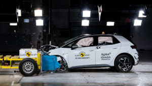 Frontaler Crashtestest vom VW ID3