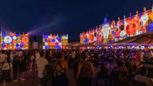 Das Lichterfest Videomapping in Nancy in Frankreich