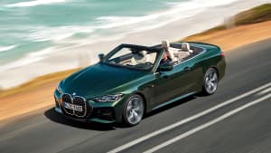 Front- und Seitenansicht des BMW 4er Cabrio