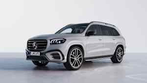 Front und Seitenansicht eines Mercedes GLS