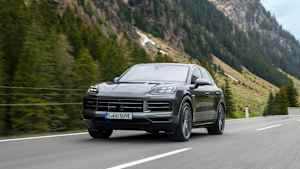 Eine Aufnahme des gefacelifteten Porsche Cayenne
